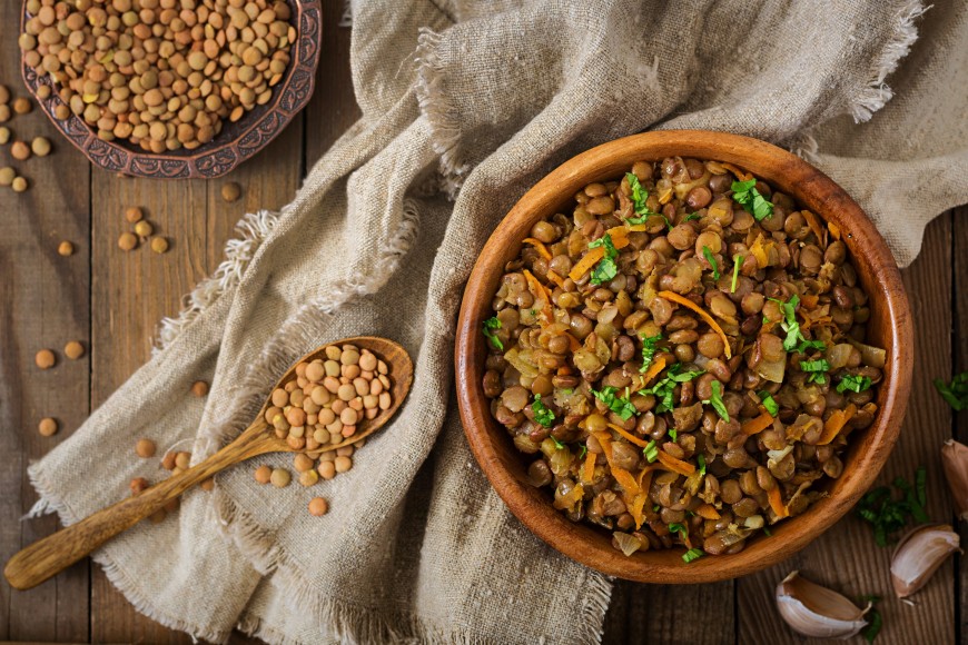 French Lentils with Garlic and Onion New England Cooks
